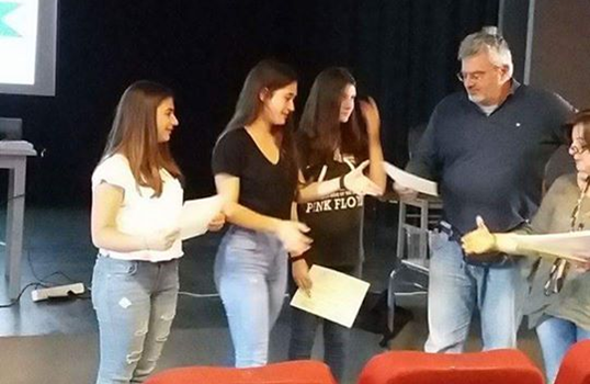 Συμμετοχή σε διαγωνισμό Φυσικών Επιστημών